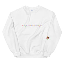 Load image into Gallery viewer, Daily Mantra (Multicolored) Unisex Sweatshirt