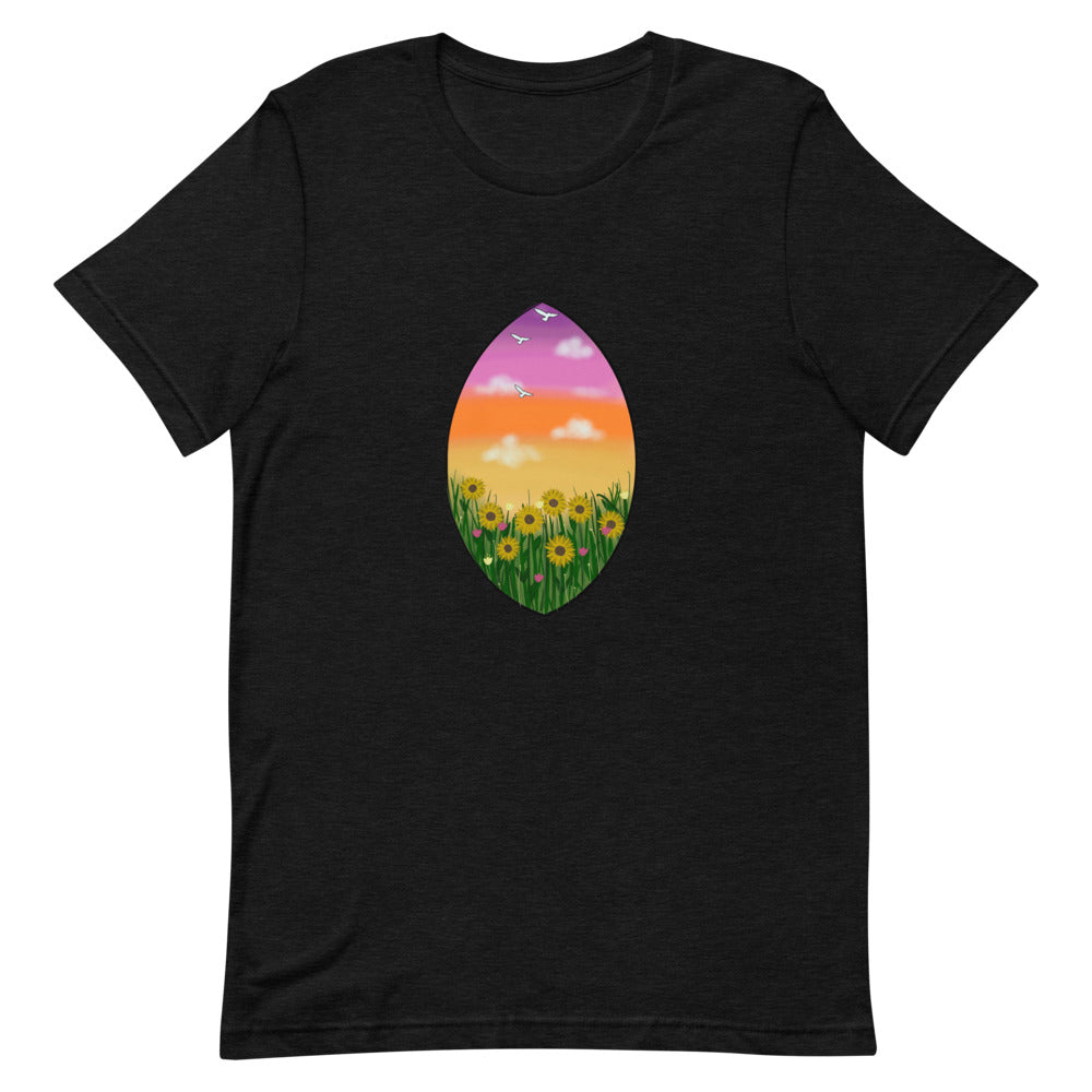 Doves In The Wind Short-Sleeve Unisex T-Shirt